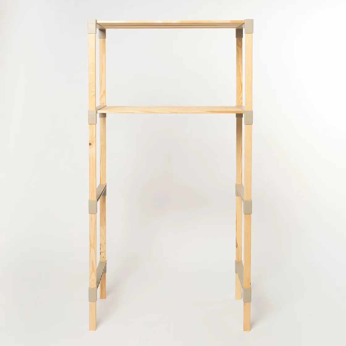 Armarios, Estantes Y Estanterías.>Estante para lavadora beige de madera
