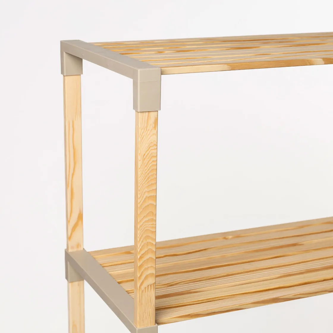 Armarios, Estantes Y Estanterías.>Estante para lavadora beige de madera