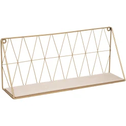 atmosphera Accesorios|Estilo Contemporaneo>Estante Pared Metal/Mdf 20x12.5x47.9Cm