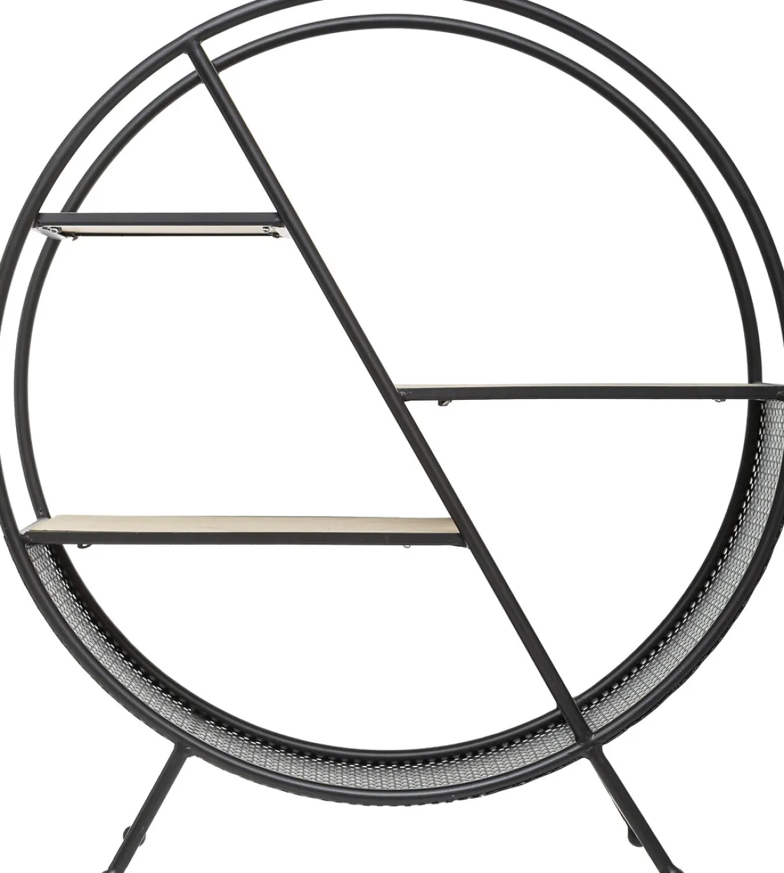 atmosphera Estilo Industrial>Estante Redondo Timeo C/3 Baldas