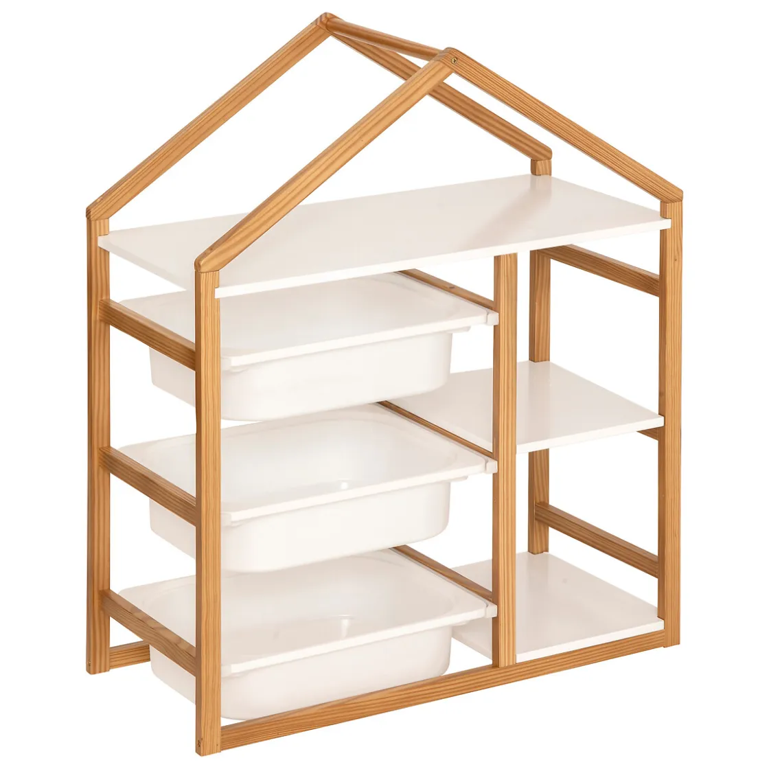atmosphera4kids Mobiliario>Estantería BAKO de 3 niveles con 3 cestas