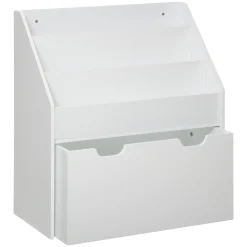 atmosphera4kids Montessori>Estantería Blanca C/Cajón 62.7x30x70Cm