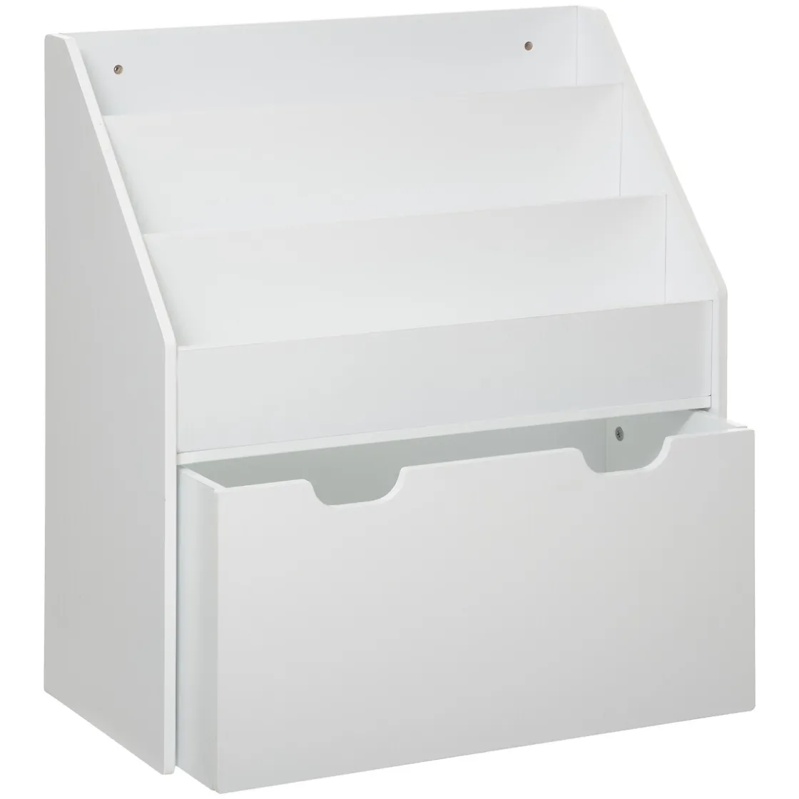 atmosphera4kids Montessori>Estantería Blanca C/Cajón 62.7x30x70Cm