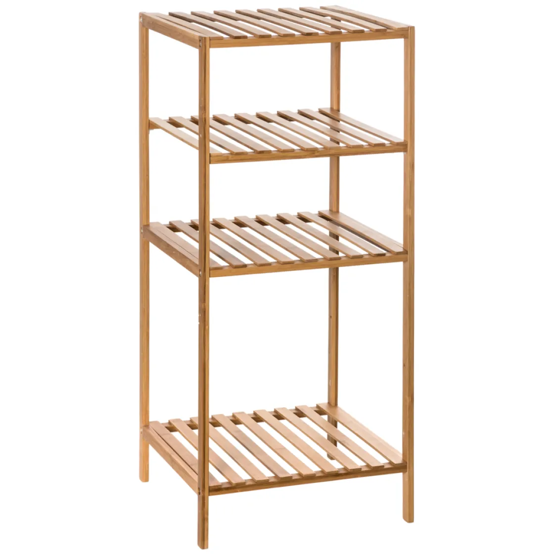 5five Muebles Con Lavabo Y Auxiliares>Estantería De Bambú C/2 Baldas Y 1 Módulo