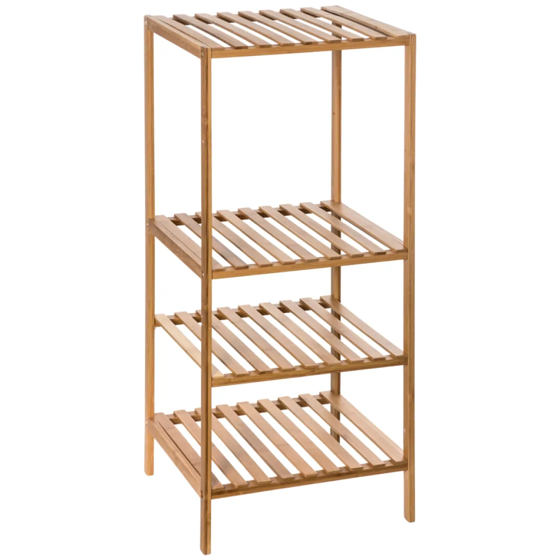 5five Muebles Con Lavabo Y Auxiliares>Estantería De Bambú C/2 Baldas Y 1 Módulo