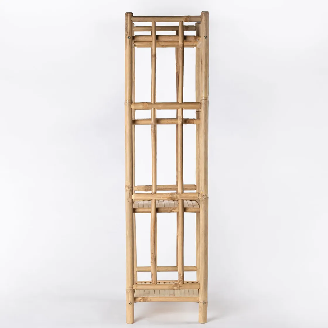 Muebles Con Lavabo Y Auxiliares>Estantería de bambú de 4 niveles