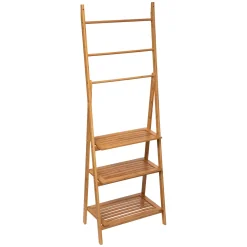 5five Muebles Con Lavabo Y Auxiliares>Estantería De Pared De Bambú 153x53x30Cm