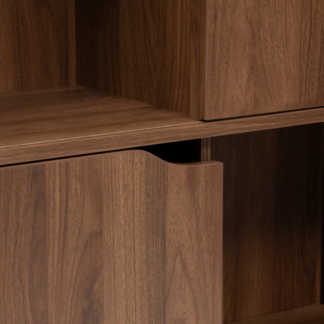 5five Estantes Y Cómodas|Estilo Industrial>Estantería deslizante marrón de madera 159,5cm
