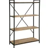 atmosphera Estantes Y Cómodas|Estilo Industrial>Estantería Edena C/4 Baldas 90x35x141Cm
