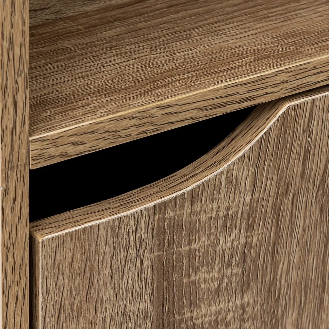Estantes Y Cómodas>Estantería Mix Natural Con Puerta