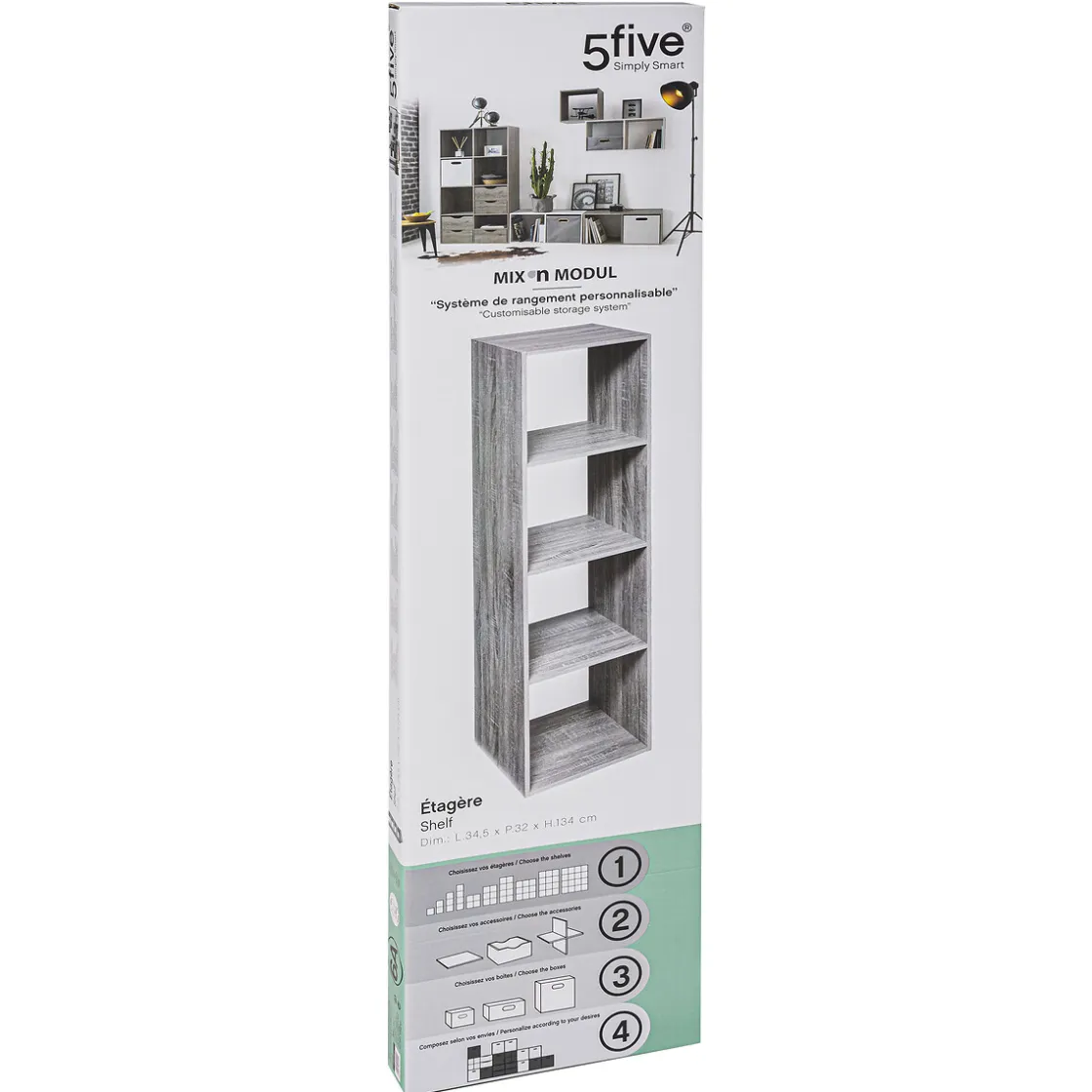 Módulo De Mezcla>Estantería Modular 4 Cubos Mixmodul
