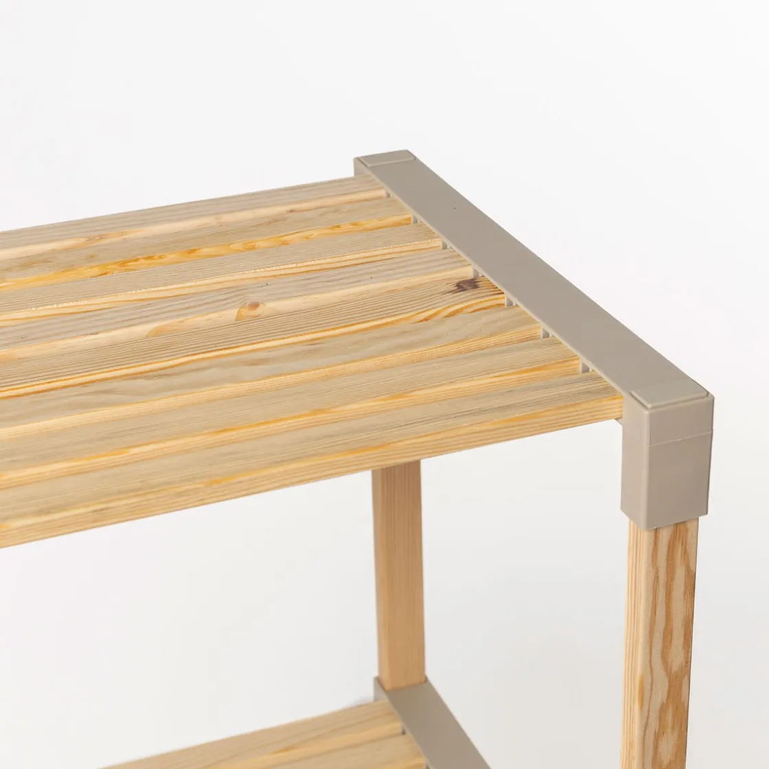 Armarios, Estantes Y Estanterías.>Estantería multifuncional beige de madera