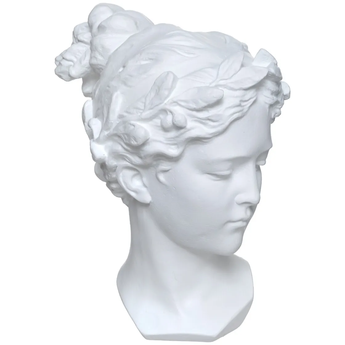 atmosphera Accesorios|Estilo Rústico>Estatua cabeza de mujer venus