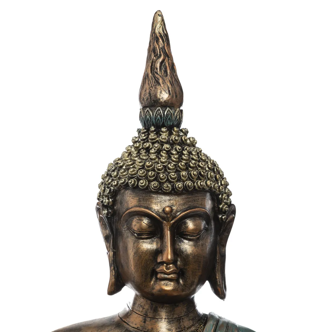 atmosphera Accesorios|Estilo Oriental>Estatua De Buda Sentado De Resina 72.5Cm