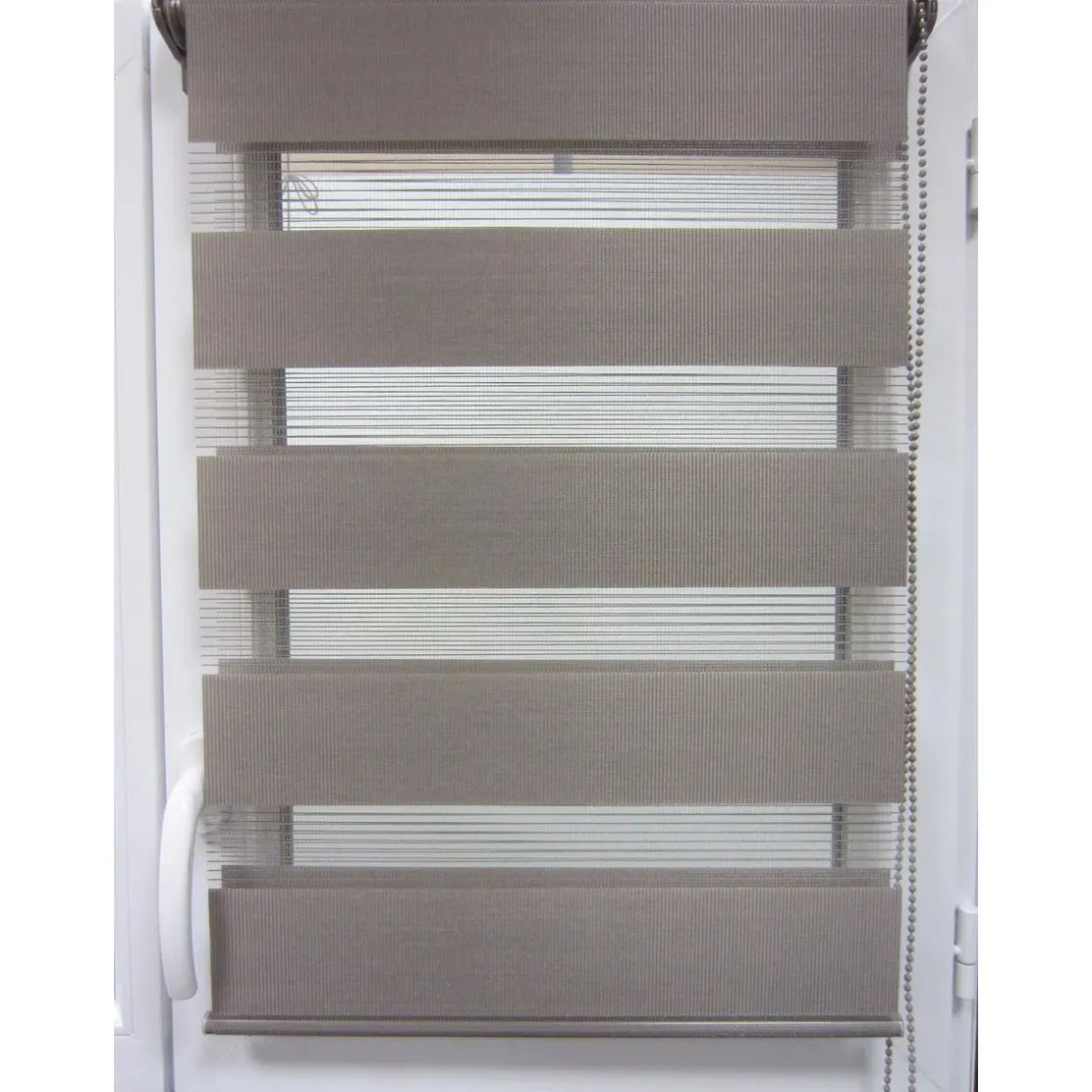 atmosphera Cortinas>Estor De Tela Noche/Día Gris 87x180Cm