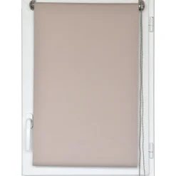 Cortinas>Estor Enrollable Opaco Beige 57x180Cm