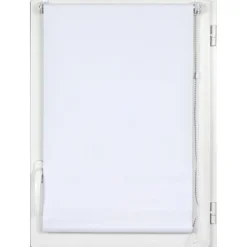 Cortinas>Estor Enrollable Opaco Blanco 87x180Cm