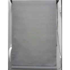 Cortinas>Estor Enrollable Traslucido Gris 117x180