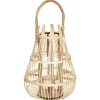 atmosphera Farolillos|Estilo Oriental>Farol De Ratán Beige 37.5Cm