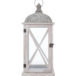 atmosphera Farolillos|Estilo Rústico>Farol Decorativo Folkdream 28x26x66.5Cm