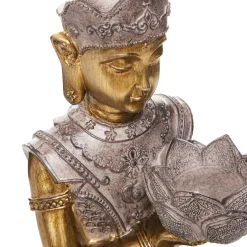 atmosphera Accesorios|Estilo Oriental>Figura Buda Dorada Lee