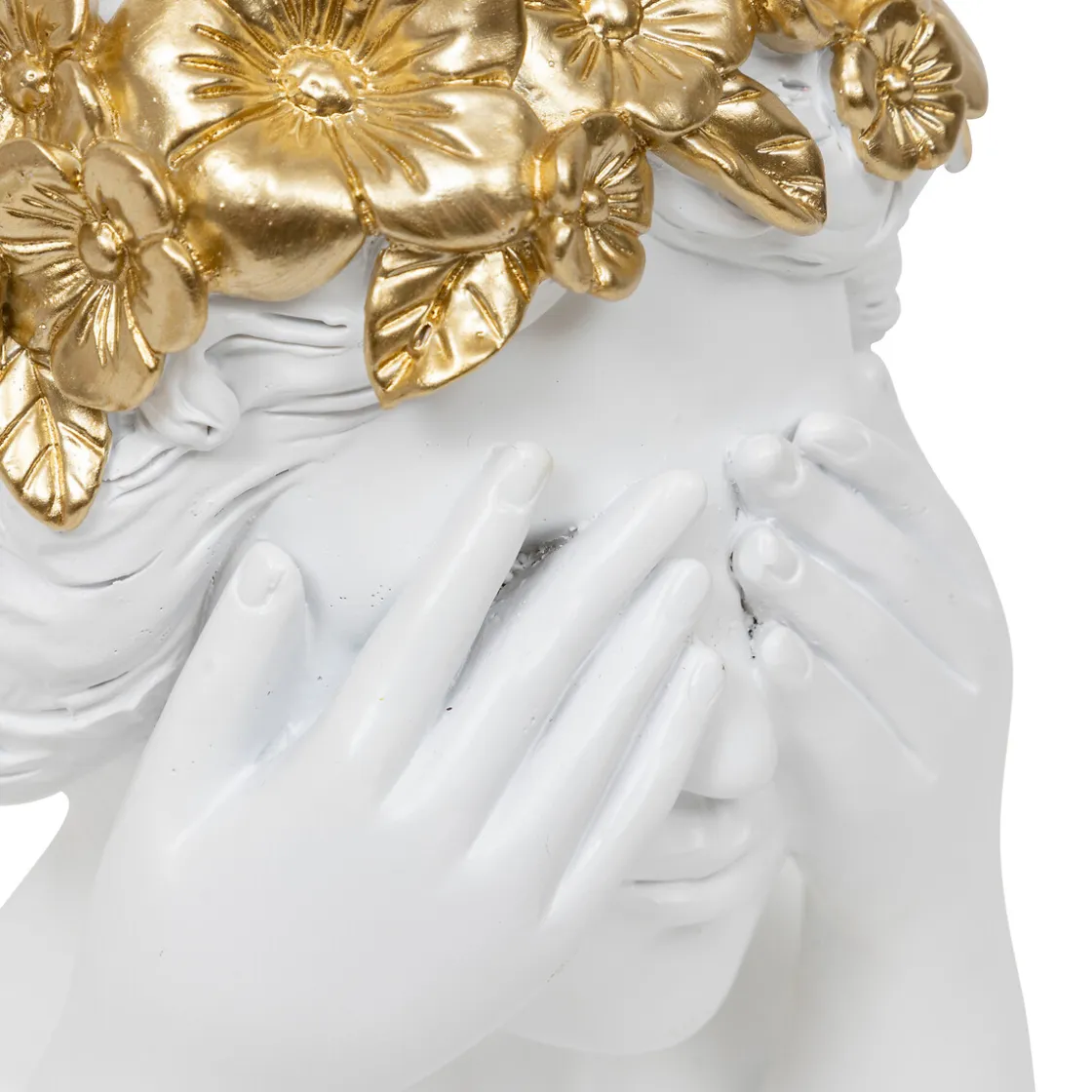 atmosphera Accesorios|Estilo Rústico>Figura decorativa mujer WILD ROMANCE blanco 22cm