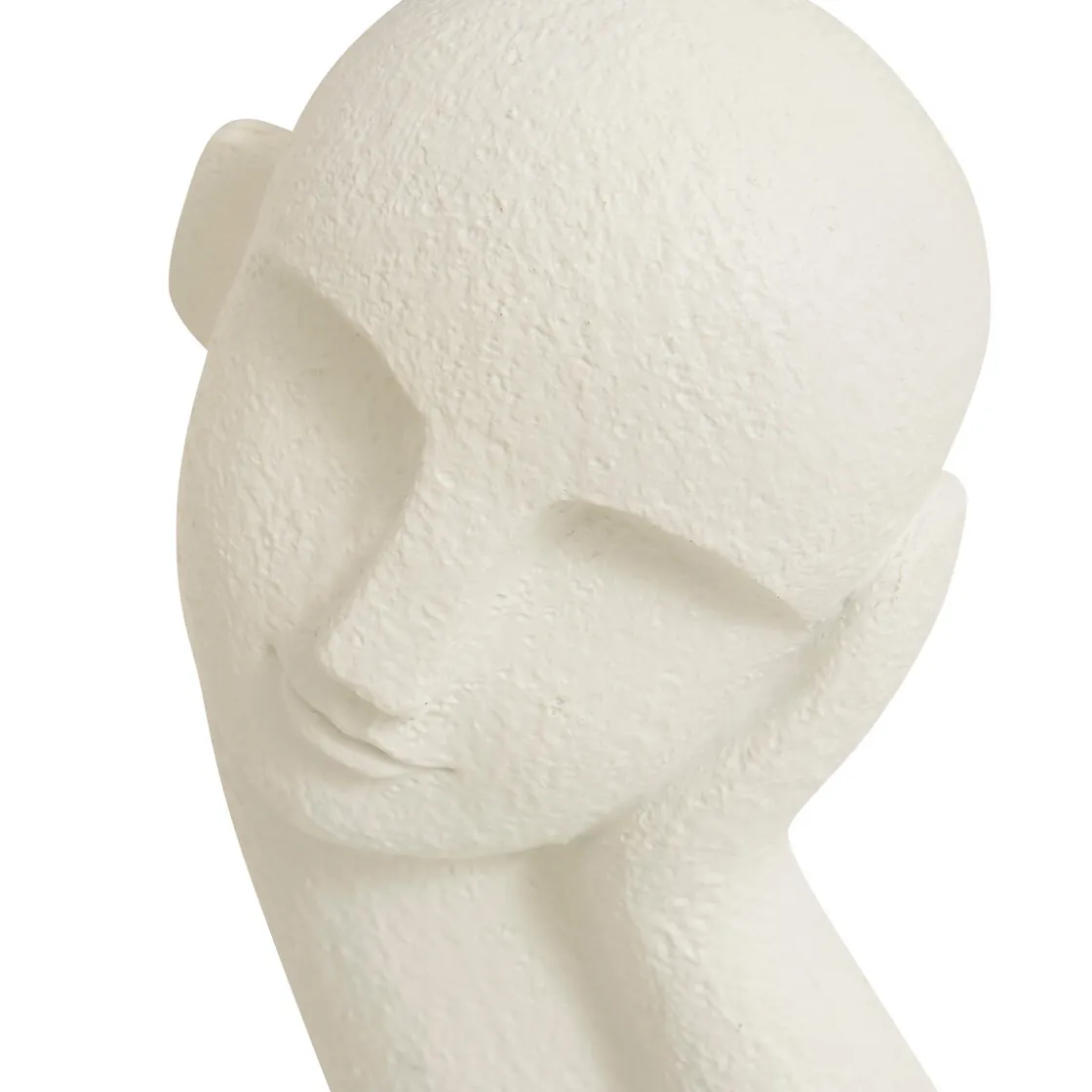 atmosphera Accesorios>Figura en forma de rostro WONJ blanca