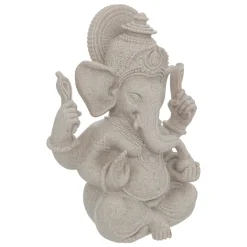 atmosphera Accesorios|Estilo Oriental>Figura Ganesha Beige De Resina
