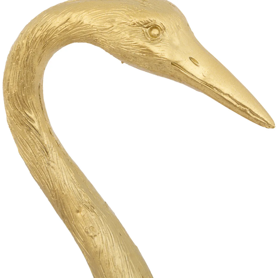atmosphera Accesorios|Estilo Contemporaneo>Figura Garza De Resina Dorada 41cm
