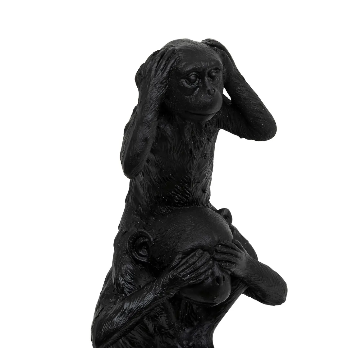 atmosphera Accesorios|Estilo Étnico>Figura Mono Negro 24.5cm