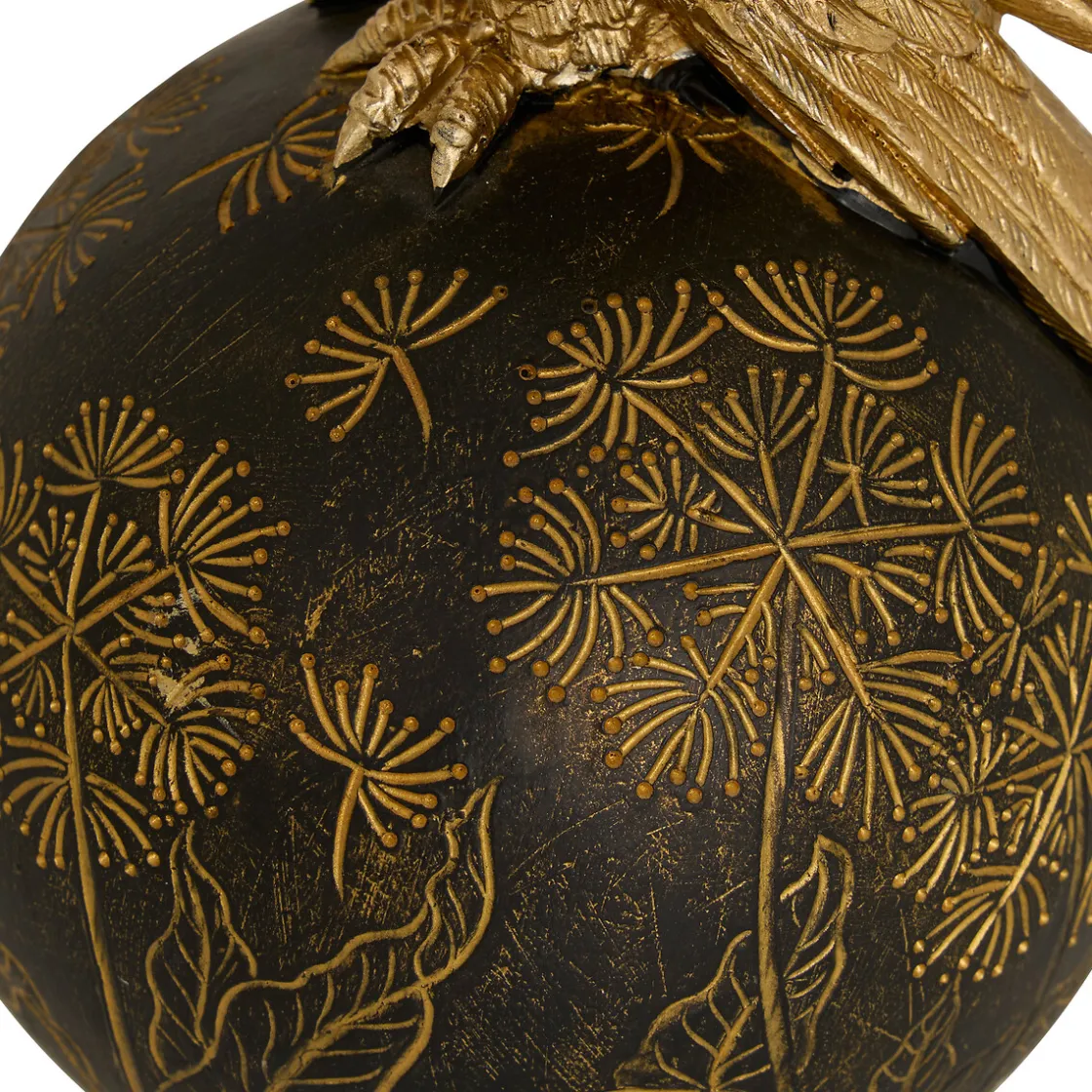 atmosphera Accesorios>Figura pájaro BELLI dorado 19cm