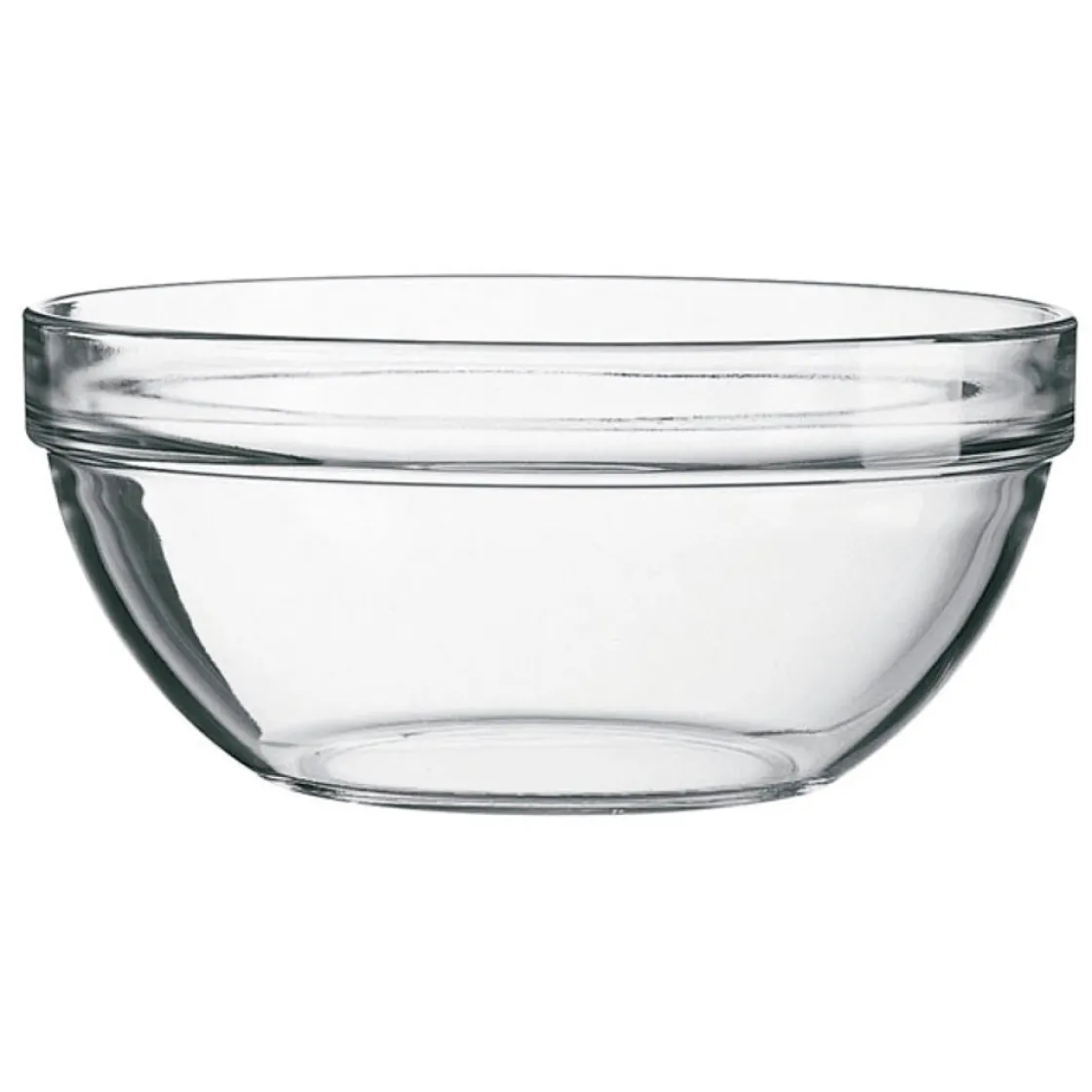 Cuencos, Fuentes Y Ensaladeras>Flanera De Vidrio Redonda Apilable 10Cm