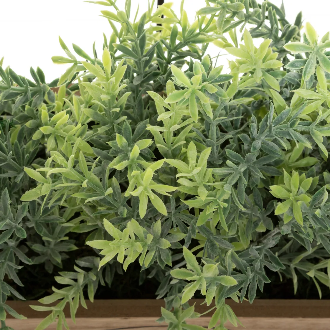 atmosphera Plantas Y Flores Artificiales|Estilo Industrial>Florero De Madera C/Plantas Artif.25.5Cm