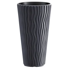 Complementos>Florero Sandy Slim Antracita 53x30Cm