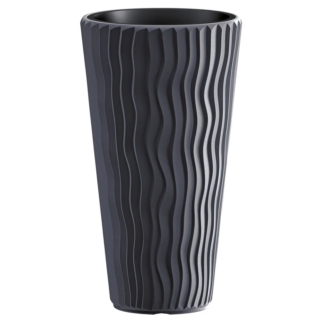 Complementos>Florero Sandy Slim Antracita 53x30Cm