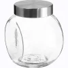 5five Cajas Y Frascos>Frasco De Vidrio C/Tapa Inox 2.1L