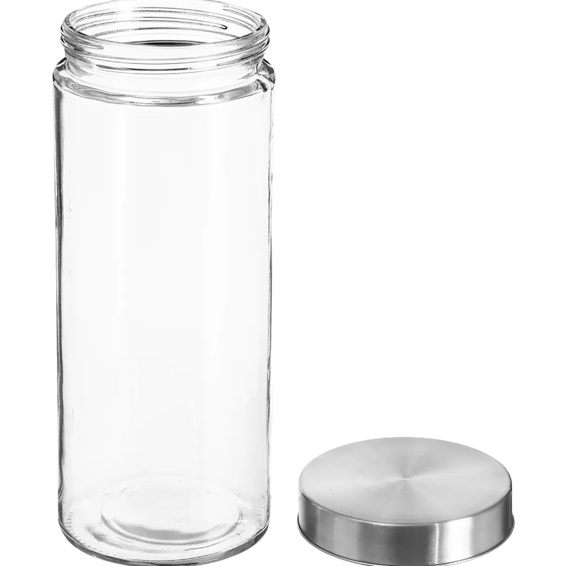 5five Cajas Y Frascos>Frasco De Vidrio C/Tapa Inox 2L