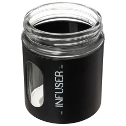 5five Cajas Y Frascos>Frasco De Vidrio Negro Ublo 0.6L