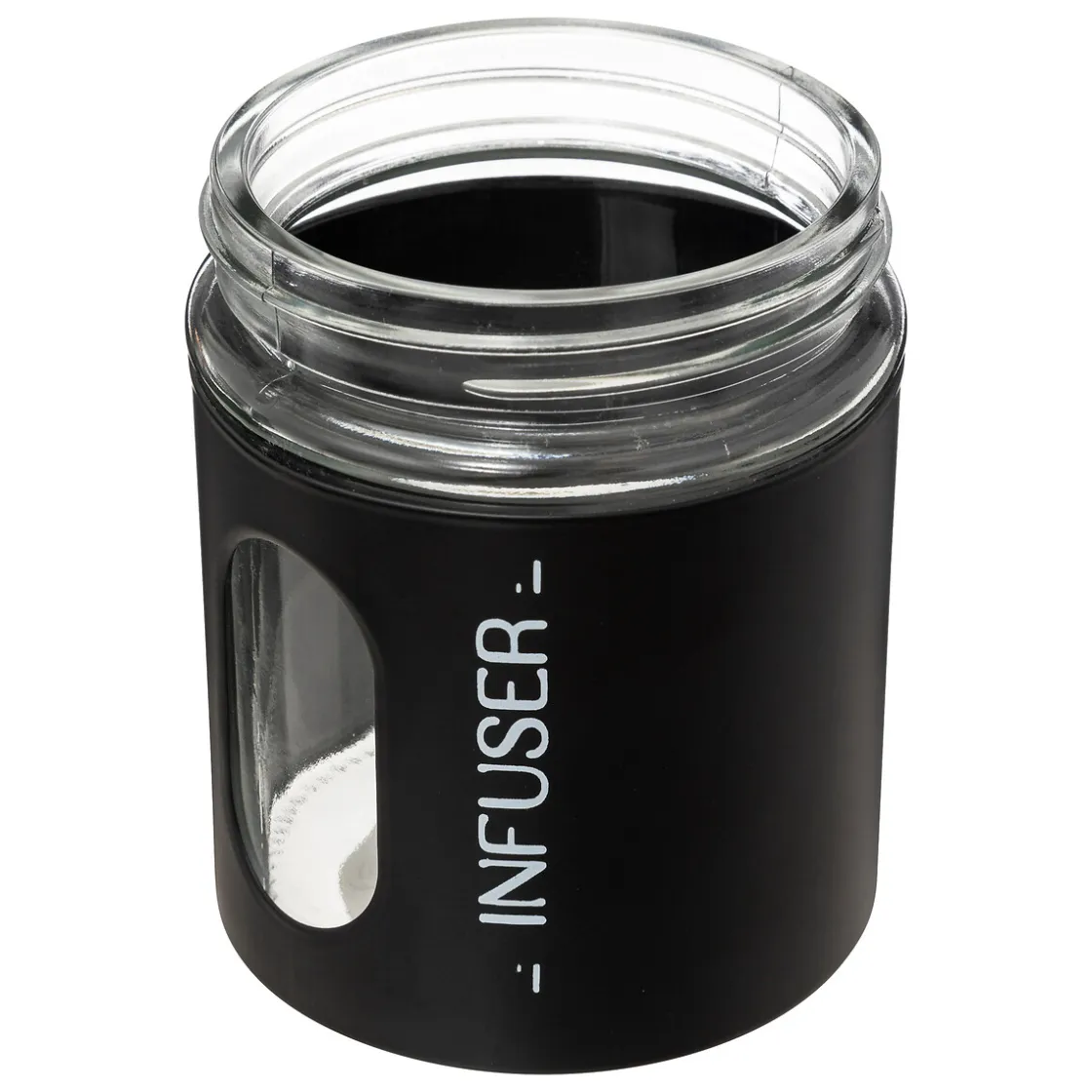 5five Cajas Y Frascos>Frasco De Vidrio Negro Ublo 0.6L