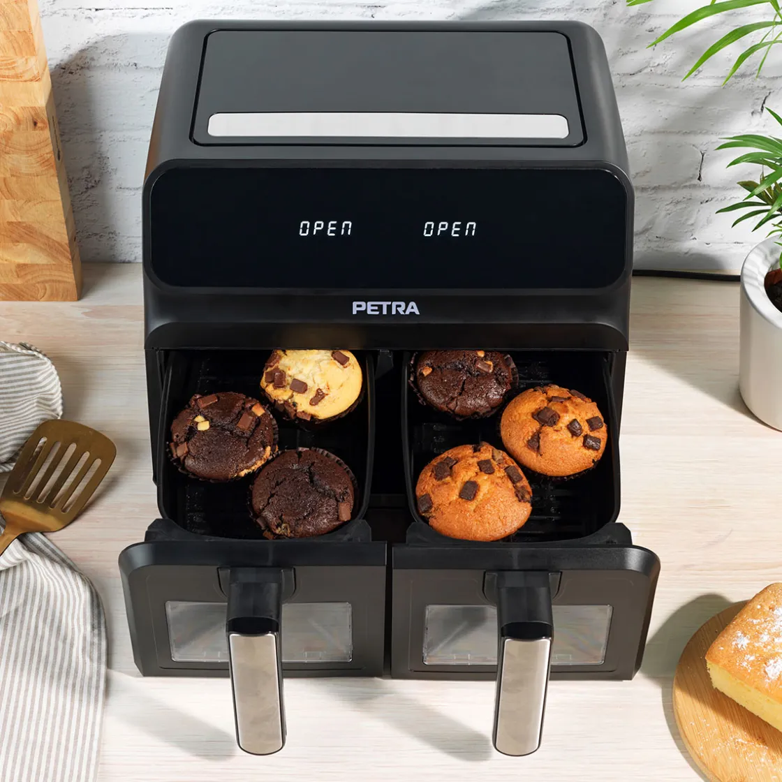 Electrodomésticos>Freidora De Aire Petra Con Ventana De Vidrio 7.6L
