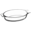 secret d'gourmet Bandejas Y Platos Para Horno>Fuente Ovalada De Vidrio 20x11x4Cm