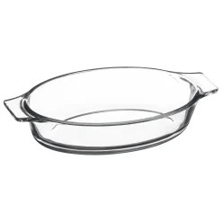secret d'gourmet Bandejas Y Platos Para Horno>Fuente Ovalada De Vidrio 20x11x4Cm