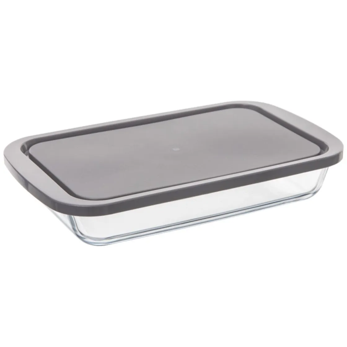 Bandejas Y Platos Para Horno>Fuente Rect. P/Horno C/Tapa 30x18Cm