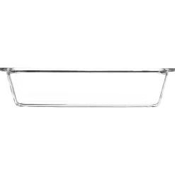 Bandejas Y Platos Para Horno>Fuente Rectangular De Vidrio 1630Cc