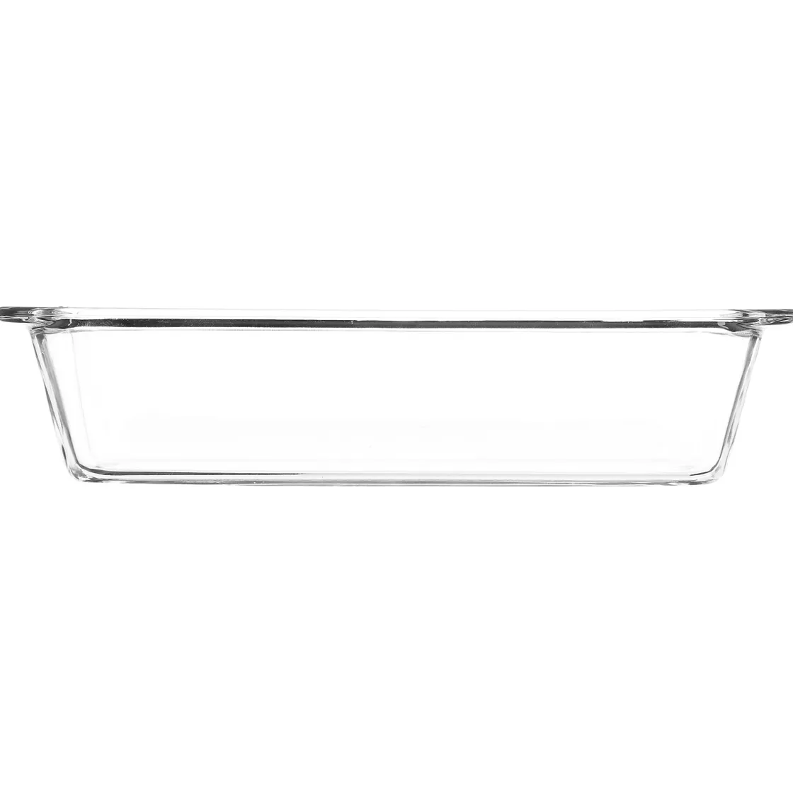 Bandejas Y Platos Para Horno>Fuente Rectangular De Vidrio 1630Cc