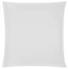 atmosphera Cojines Y Fundas Decorativas>Funda de almohada blanca de algodón percal 63x63cm