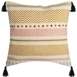 atmosphera Cojines Y Fundas Decorativas>Funda De Cojín A Rayas 40x40cm