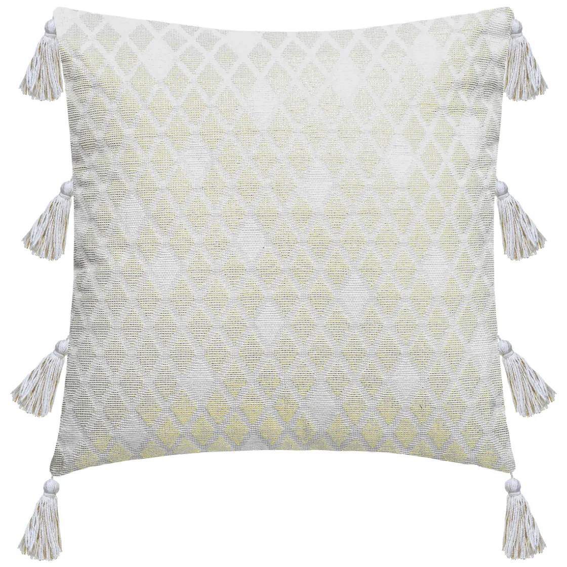 atmosphera Cojines Y Fundas Decorativas>Funda De Cojín Shine Blanco 40x40Cm