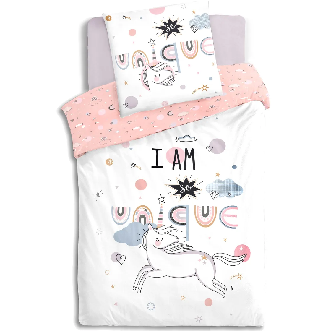 atmosphera4kids Téxtil>Funda Nórdica Unicornio 140x200Cm