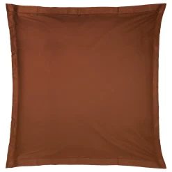 atmosphera Sábanas Y Protectores>Funda para cojín terracota 63x63cm
